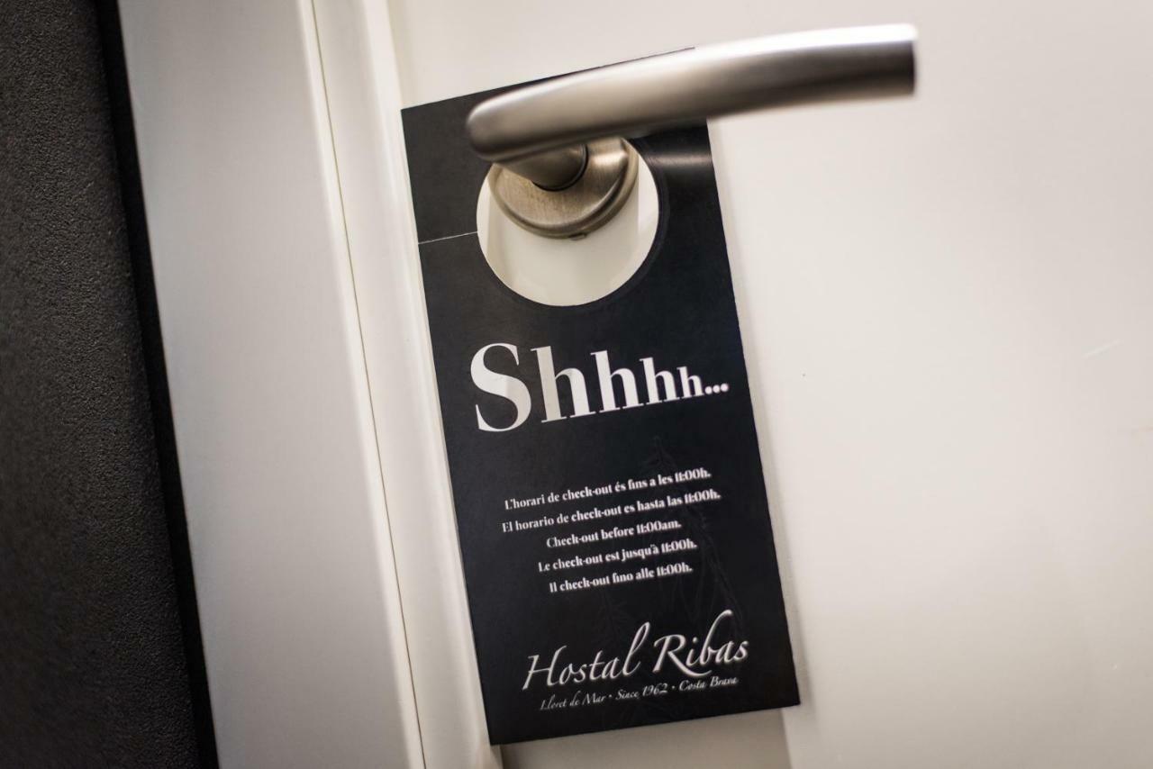 Hostal Ribas Lloret de Mar Dış mekan fotoğraf
